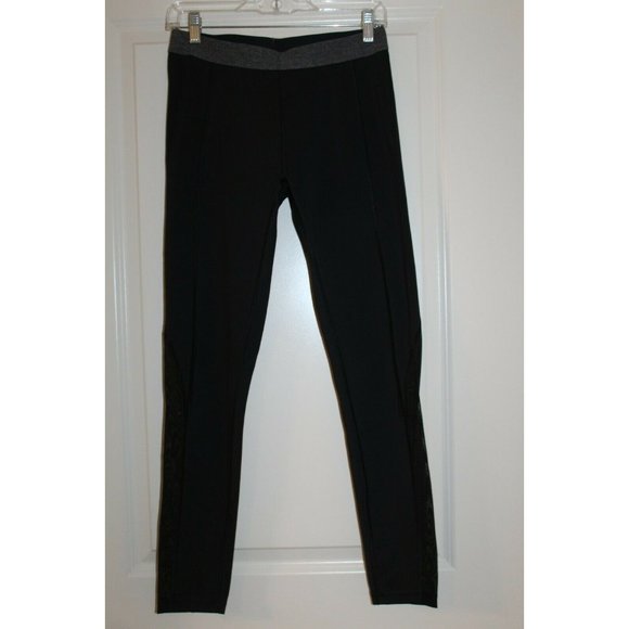 DEREK LAM 10C X ATHLETA MERGE  Black Full Length Leggings Athletic Pants‎ SZ M - Picture 3 of 7